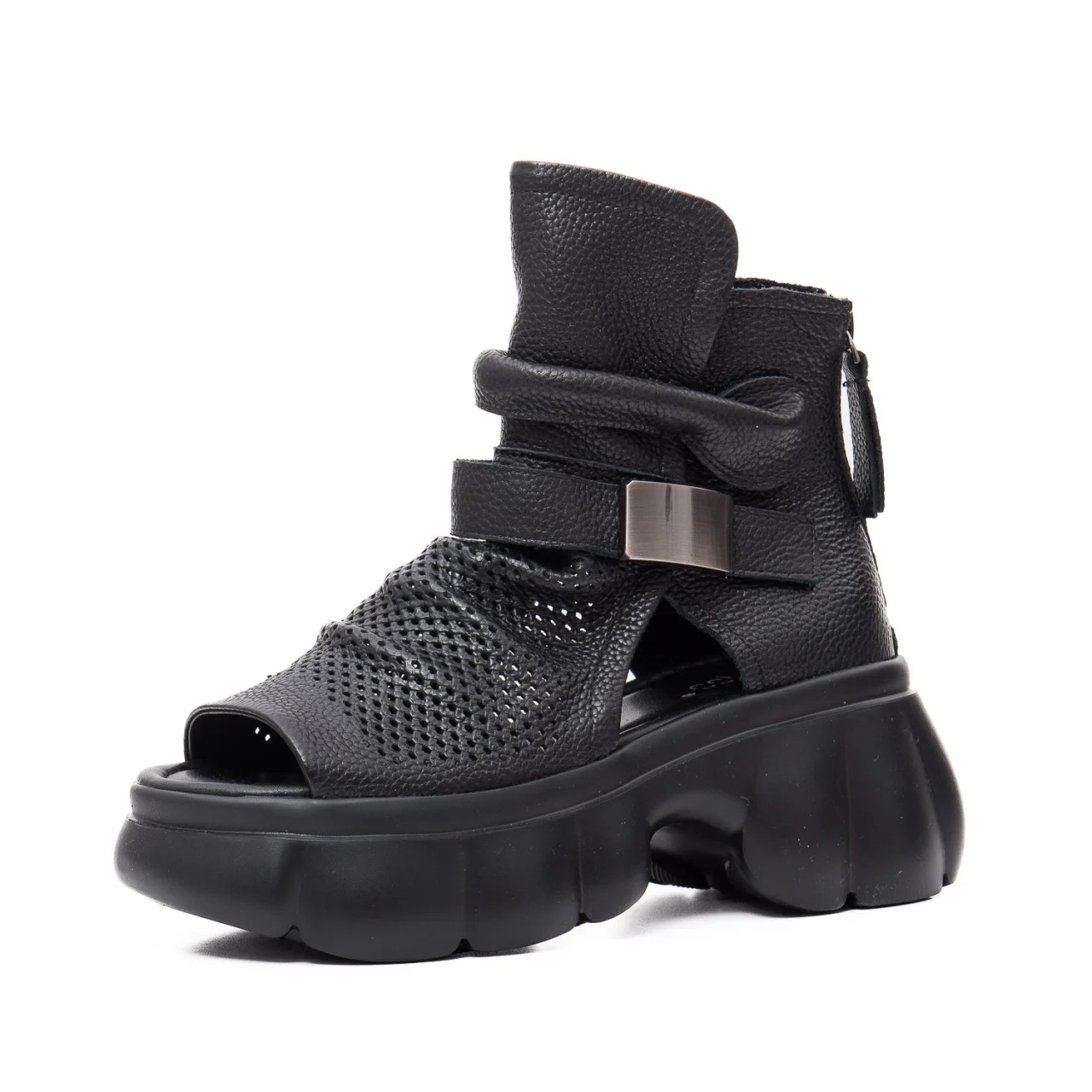 GHETE DAMA VARA PIELE NATURALA 3OLY60006A 01-N