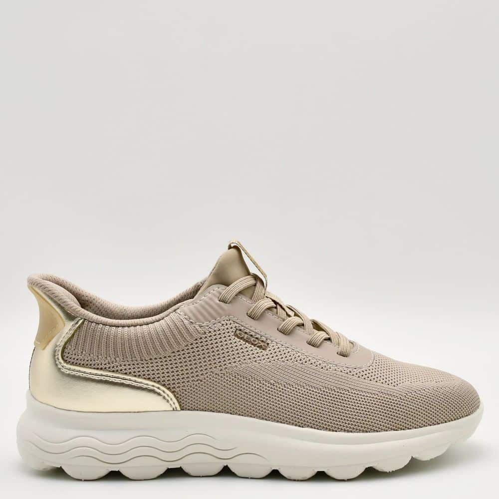 Geox D557MA 06KBN pantofi sport dama bej casual Spherica Plus
